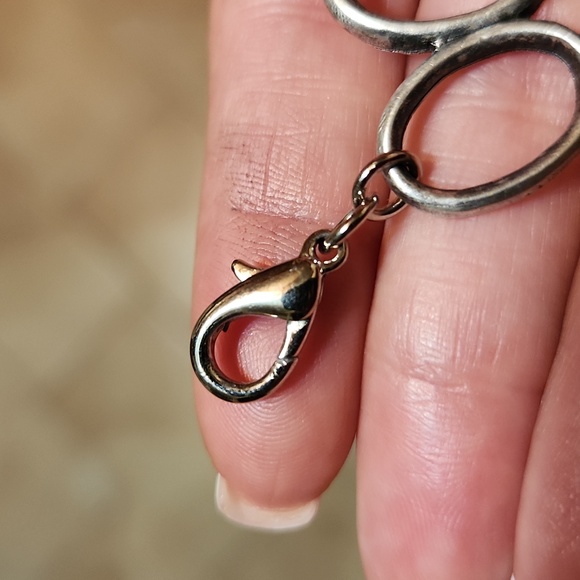 Anthropologie Silver Tone Scissors Charm - Picture 3 of 3